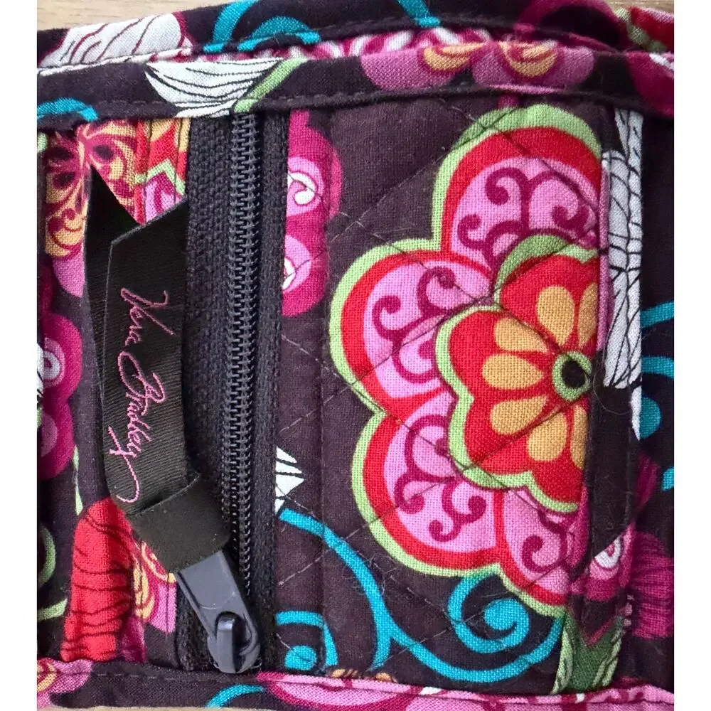 Vera Bradley Tri-Fold Wallet in Mod Floral Print NWOT